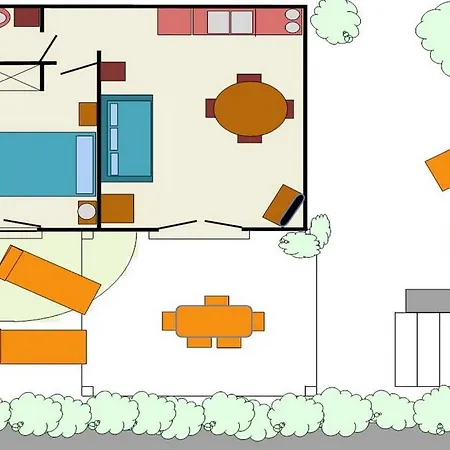 Lejlighed Rdc-villa_2pieces 35m2_domine La Plaine Entre Nimes_cevennes_mer Calvisson